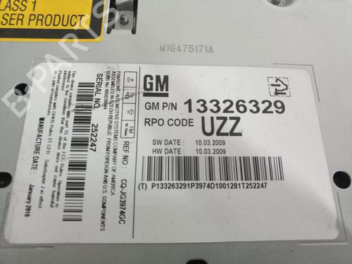 Radio OPEL INSIGNIA A Sports Tourer (G09) 2.0 CDTI (35) | BP19257374E6 