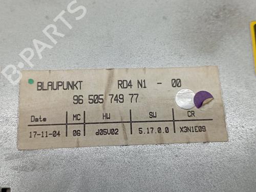 Radio CITROËN C5 I Break (DE_)  | BP19314688E6 