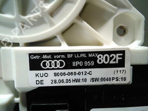 Right front window motor AUDI A3 (8P1) 2.0 TDI 16V quattro | BP6043725E20 