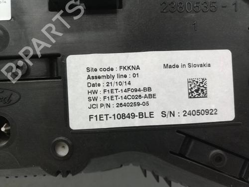 Instrument cluster FORD FOCUS III 1.6 TDCi | BP29822703C47 