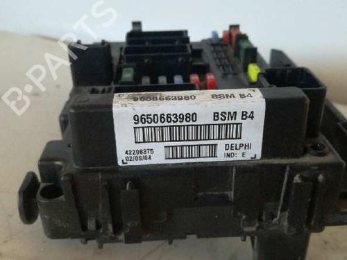 Fuse box PEUGEOT 206 Hatchback (2A/C) 1.4 HDi eco 70 | BP3189211E1 