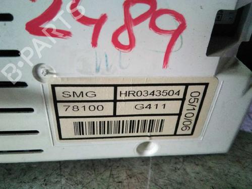 Instrument cluster HONDA CIVIC VIII Hatchback (FN, FK)  | BP6097519C47 