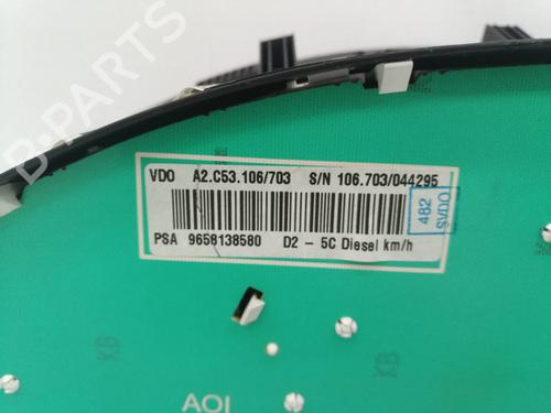 Instrument cluster PEUGEOT 407 (6D_) 2.0 (6DRFNB, 6DRFNE) | BP17153578C47 