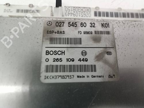 Engine control unit (ECU) MERCEDES-BENZ A-CLASS (W168)  | BP9072932M57 