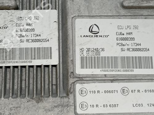 Engine control unit (ECU) DACIA LODGY (JS_) 1.6 LPG (JSAV) | BP29745105M57