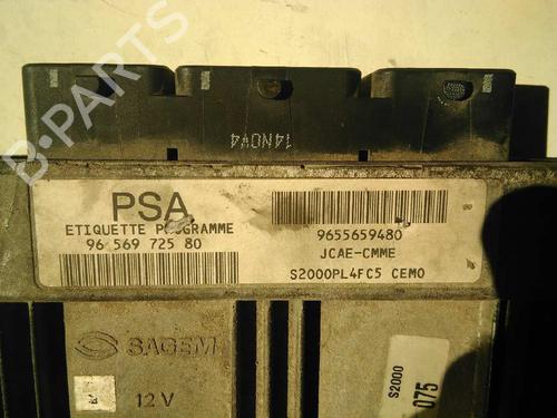 Engine control unit (ECU) PEUGEOT 206 Hatchback (2A/C) 1.4 i | BP6109468M57 