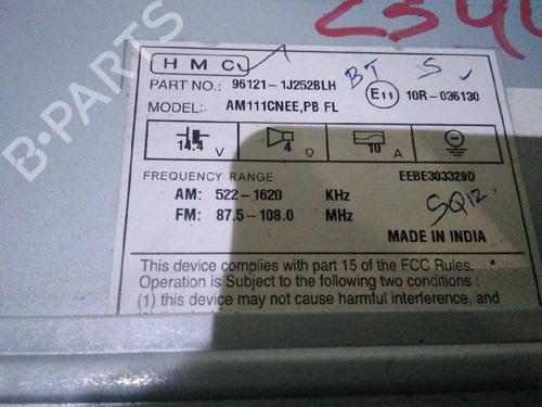 Radio HYUNDAI i20 I (PB, PBT)  | BP5021715E6 