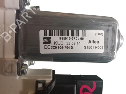Right rear window motor SEAT ALTEA XL (5P5, 5P8)  | BP24527962E22 