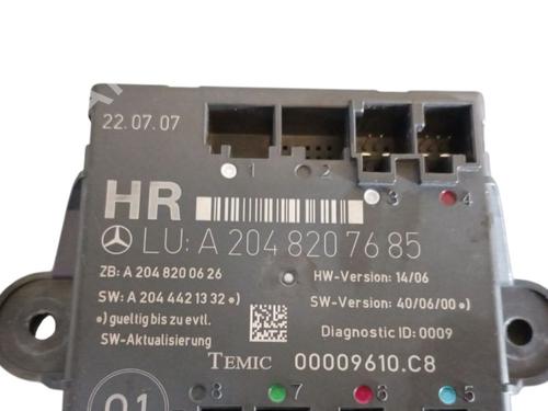Elektronisk modul MERCEDES-BENZ C-CLASS (W204) C 220 CDI (204.008) (170 hp) 29498460