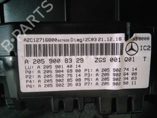 Instrument cluster MERCEDES-BENZ C-CLASS (W205) C 220 d 4-matic (205.005) | BP5768152C47