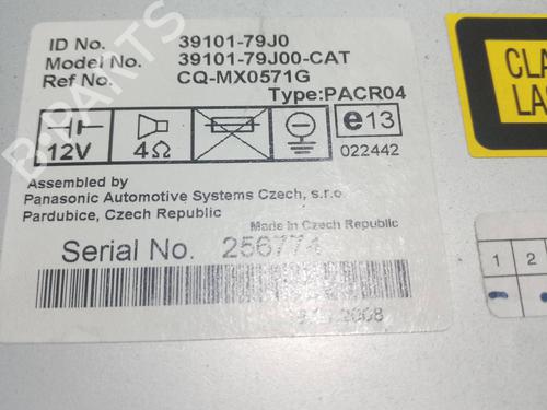 Radio SUZUKI SX4 (EY, GY) 1.6 DDIS (RW416D) | BP7351597E6 