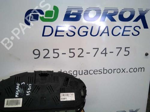 Instrument cluster RENAULT MEGANE III Hatchback (BZ0/1_, B3_) 1.5 dCi | BP2974645C47 