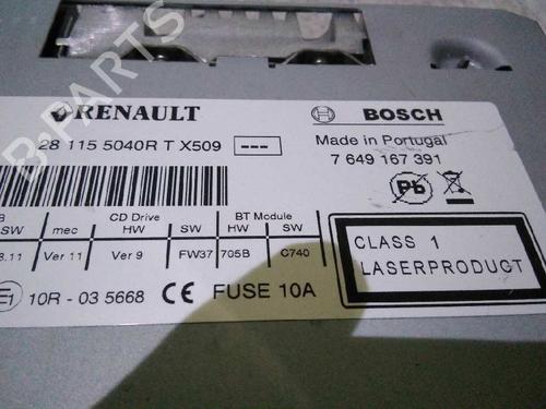 Radio RENAULT MEGANE III Hatchback (BZ0/1_, B3_)  | BP4707144E6 
