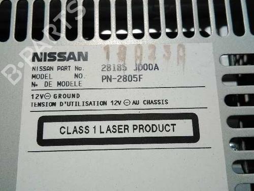 Bilradio NISSAN QASHQAI / QASHQAI +2 I (J10, NJ10, JJ10E)  | BP6088210E6 