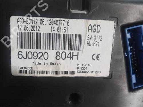 Instrument cluster SEAT IBIZA IV (6J5, 6P1)  | BP7551713C47 