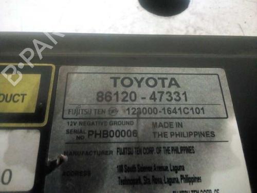 Radio TOYOTA PRIUS (_W3_) 1.8 Hybrid (ZVW3_) | BP2670323E6 