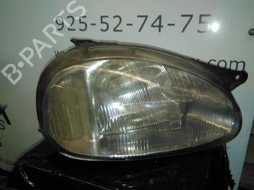 Used Left headlight OPEL CORSA B (S93) 1.2 i (F08, F68, M68) (45 hp) 1327370