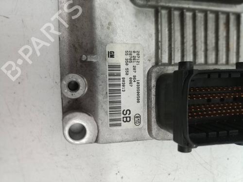 Engine control unit (ECU) OPEL AGILA (A) (H00)  | BP9672848M57 