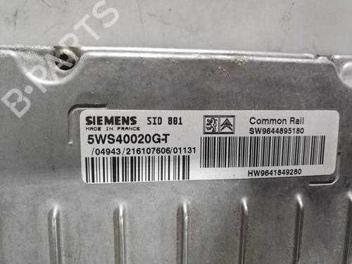 Engine control unit (ECU) PEUGEOT 307 (3A/C) 2.0 HDi 90 | BP7282818M57 