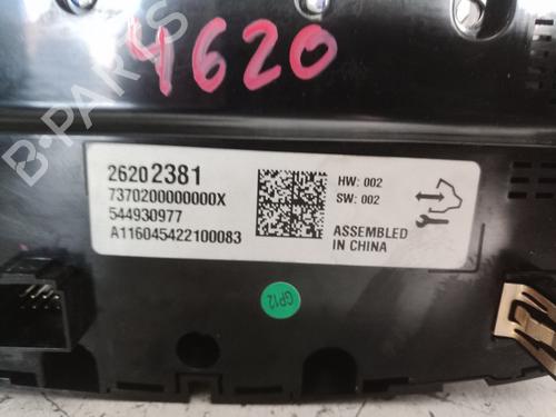Climate control OPEL INSIGNIA A Saloon (G09) 1.6 CDTi (69) | BP19257354I5 