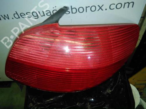 Used Right taillight PEUGEOT 206 Hatchback (2A/C) 1.9 D (69 hp) 1431070