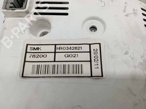 Instrument cluster HONDA CIVIC VIII Hatchback (FN, FK)  | BP10319807C47 