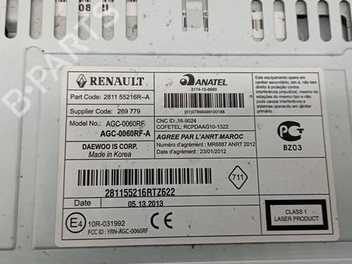 Radio DACIA LODGY (JS_)  | BP21551192E6 