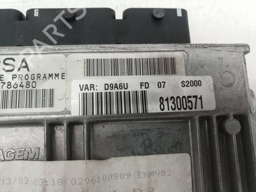 Engine control unit (ECU) PEUGEOT 406 (8B) 1.8 BiFuel | BP10210164M57 