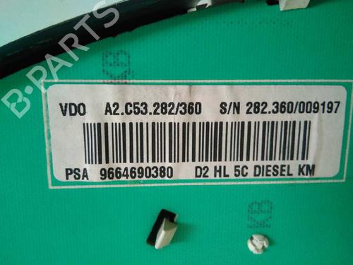 Instrument cluster PEUGEOT 407 (6D_) 2.0 16V (6DRFJC, 6DRFJE, 6DRFJF) | BP5867547C47