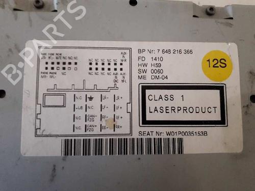Radio SEAT LEON (1P1) 1.9 TDI | BP1266154E6 