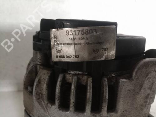 Alternator OPEL ZAFIRA A MPV (T98) 2.0 DTI 16V (F75) | BP28516045M7 