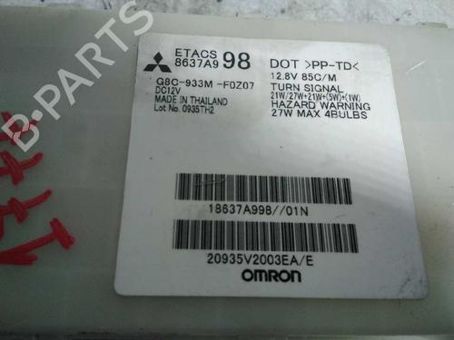 Fuse box MITSUBISHI MIRAGE / SPACE STAR VI Hatchback (A0_A) 1.2 (A03A) | BP5326076E1 
