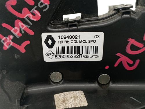 Rear right lock RENAULT MEGANE IV Grandtour (K9A/M/N_) 1.5 dCi 110 | BP17217330C99 