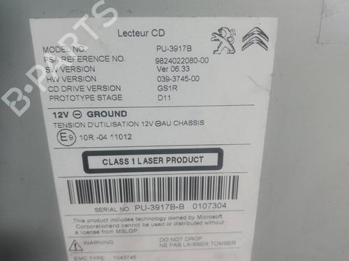 Radio PEUGEOT 508 I (8D_) 2.0 BlueHDi 150 | BP7160425E6 