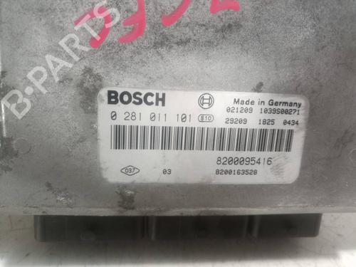 Engine control unit (ECU) RENAULT LAGUNA II (BG0/1_)  | BP7551724M57 