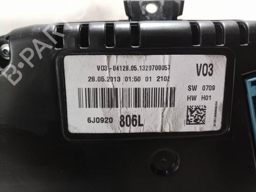 Instrument cluster SEAT IBIZA IV (6J5, 6P1)  | BP6679784C47 