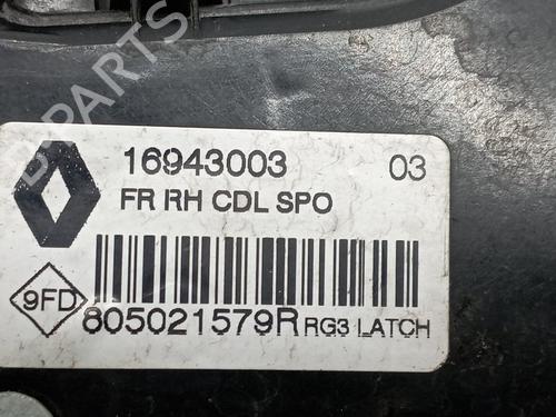 Front right lock RENAULT SCÉNIC IV (J9_)  | BP28805807C97 