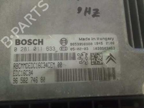 Engine control unit (ECU) PEUGEOT 407 (6D_) 1.6 HDi 110 (6D9HZC, 6D9HYC) | BP3456189M57 