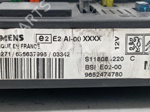 Fuse box PEUGEOT 206 Hatchback (2A/C) 2.0 HDI 90 | BP28596856E1