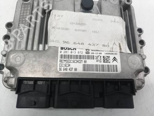 Engine control unit (ECU) CITROËN C4 I (LC_)  | BP17390428M57 
