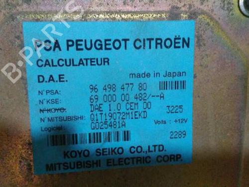 Engine control unit (ECU) CITROËN C2 (JM_) 1.4 HDi | BP1170455M57 