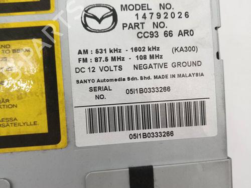 Bilradio MAZDA 5 (CR) 2.0 CD (CR19) | BP29746877E6 