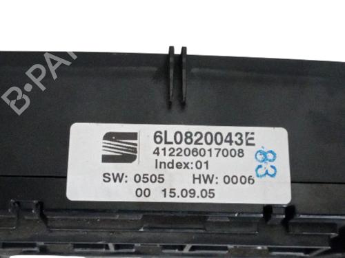 Climate control SEAT IBIZA III (6L1) | BP30408057I5