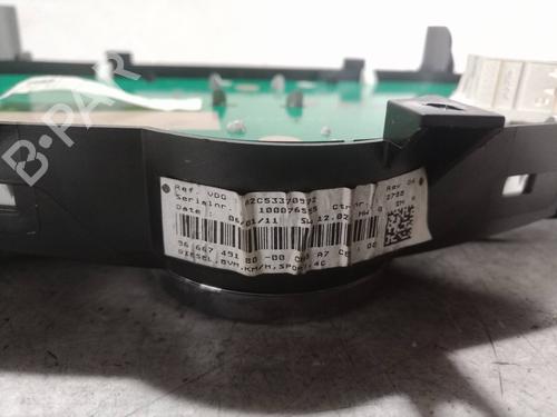 Instrument cluster PEUGEOT 207 (WA_, WC_)  | BP7283350C47 