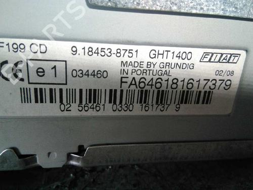 Radio FIAT GRANDE PUNTO (199_)  | BP5225599E6 