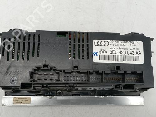 Climate control AUDI A4 B6 (8E2) 1.9 TDI | BP28837577I5