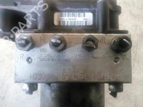 ABS Bremseaggregat OPEL MERIVA A MPV (X03) 1.6 16V (E75) | BP2563944M43 