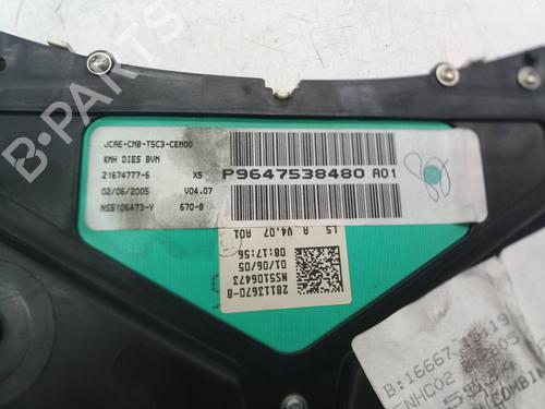 Instrument cluster PEUGEOT 307 (3A/C)  | BP13947762C47 