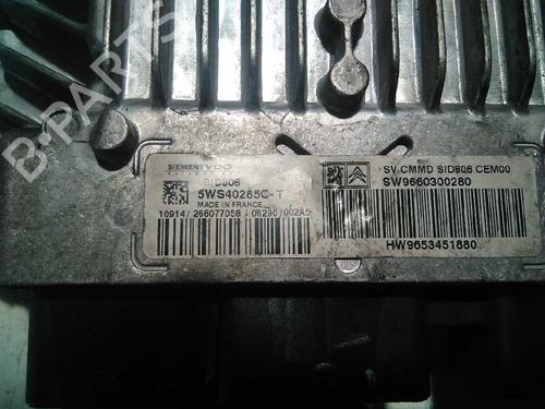 Engine control unit (ECU) CITROËN C2 (JM_) 1.4 HDi | BP5776217M57 