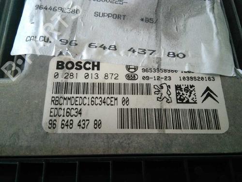 Engine control unit (ECU) CITROËN C4 I (LC_)  | BP4252437M57 